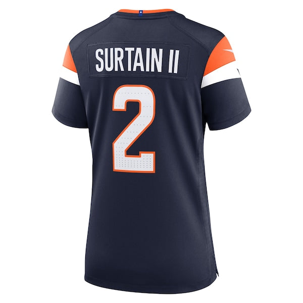 Patrick Surtain II Denver Broncos Nike Women's Alternate Game Jersey - Navy
