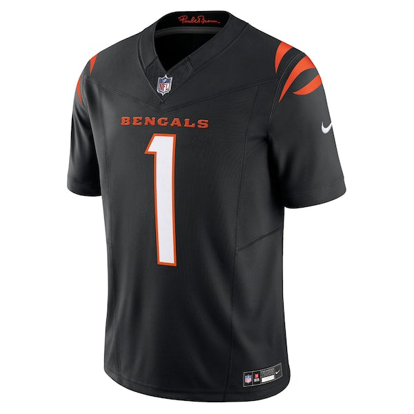 Ja'Marr Chase Cincinnati Bengals Nike Vapor F.U.S.E. Limited Jersey - Black/White
