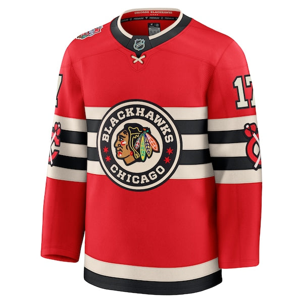 Nick Foligno Chicago Blackhawks  2025 NHL Winter Classic Premium Player Jersey - Red