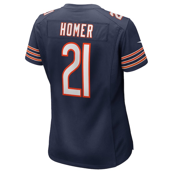 Travis Homer Chicago Bears Nike Women's Team Game Jersey -  Navy