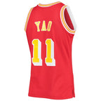 Yao Ming Houston Rockets 2004/05 Hardwood Classics Swingman Jersey - Red