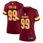 Javon Kinlaw Washington Commanders Nike Women's Team Game Jersey -  Burgundy