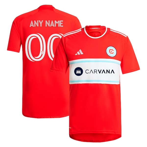 Chicago Fire adidas 2024 Return To Red Replica Custom Jersey – Red