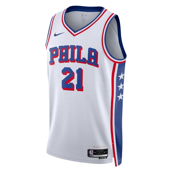 Joel Embiid Philadelphia 76ers Nike Unisex Swingman Jersey - Association Edition - White/Royal