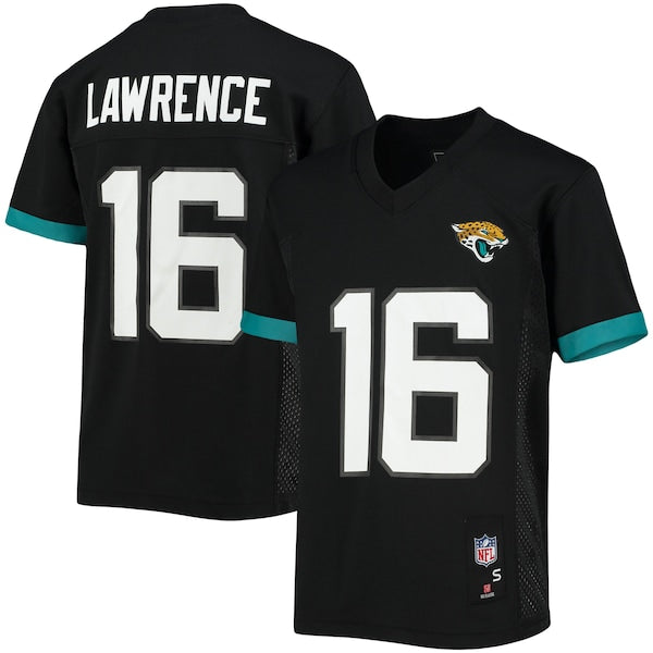 Trevor Lawrence Jacksonville Jaguars Youth Replica Player Jersey - Black