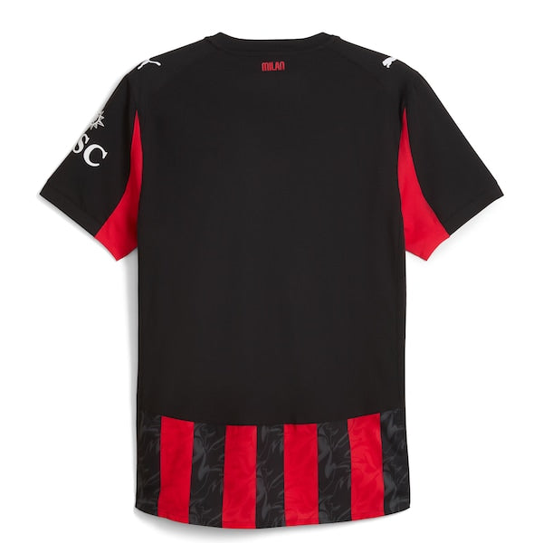 AC Milan Puma 2025/26 Home Authentic Jersey - Red/White