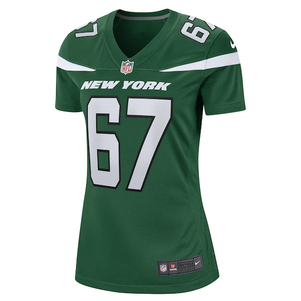 Carter Warren New York Jets Nike Women's  Game Jersey - Gotham Green