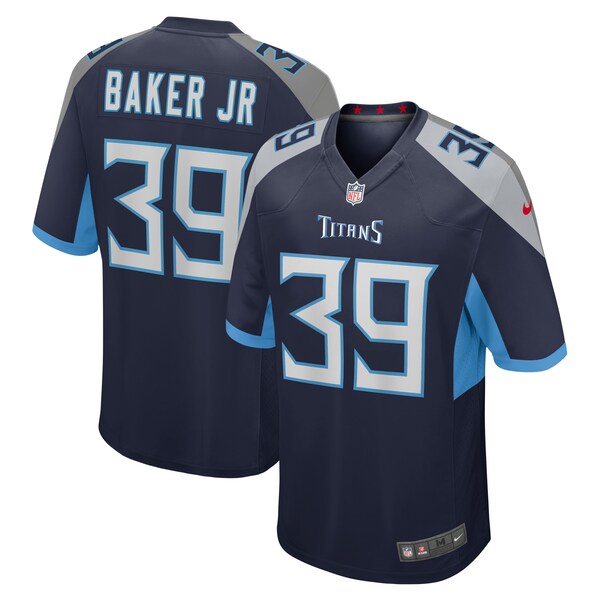 Darrell Baker Jr Tennessee Titans Nike  Game Jersey -  Navy