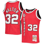 Bill Walton Portland Trail Blazers Youth 1976/77 Hardwood Classics Swingman Jersey - Black