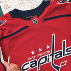 Washington Capitals  Home Authentic Pro Custom Jersey - Red