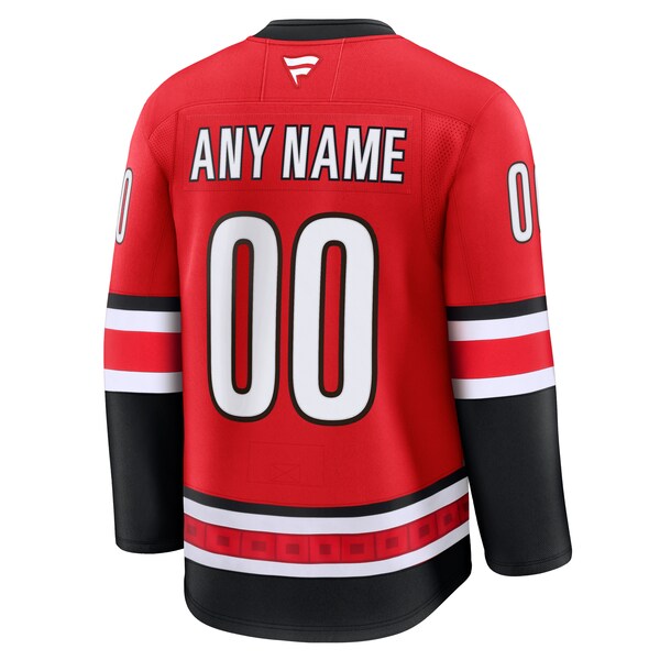 Carolina Hurricanes  Alternate Premium Custom Jersey - Red/Black/White