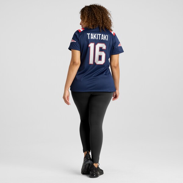 Sione Takitaki New England Patriots Nike Women's  Game Jersey -  Navy