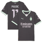 Christian Pulisic AC Milan Puma 2024/25 Third Replica Player Jersey - Charcoal