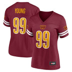 Women's Chase Young Burgundy Washington Commanders Game Time Player Jersey