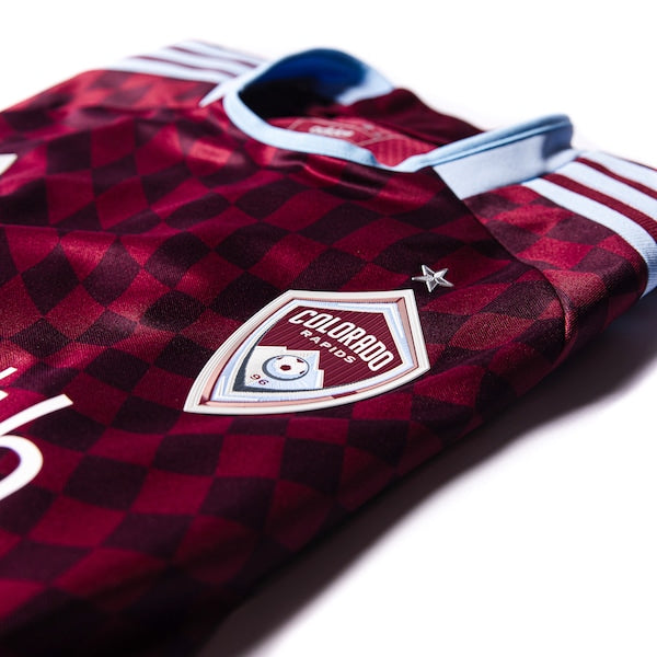 Omir Fernandez Colorado Rapids adidas 2024 One Flag Kit Authentic Player Jersey - Burgundy
