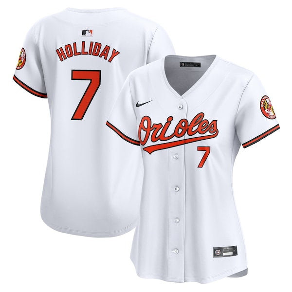 Jackson Holliday Baltimore Orioles Nike Women's Home Limited Player Jersey - White