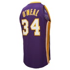 Shaquille O'Neal Los Angeles Lakers  2000 NBA All-Star Game Authentic Jersey - Purple