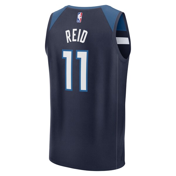 Naz Reid Minnesota Timberwolves  Fast Break Replica Player Jersey - Icon Edition - Navy