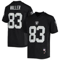 Darren Waller Las Vegas Raiders Youth Replica Player Jersey - Black