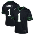 Ahmad Sauce Gardner New York Jets Nike Youth Alternate Game Jersey - Legacy Black/Green/White