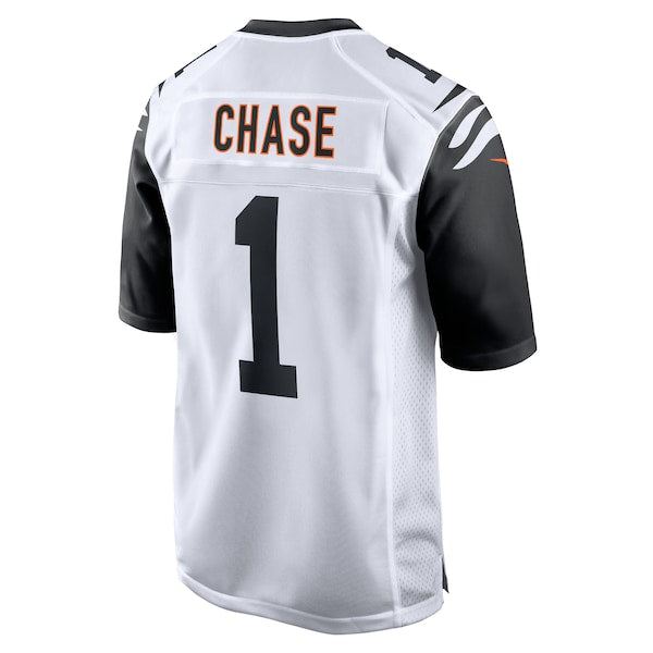 Ja'Marr Chase Cincinnati Bengals Nike Alternate Game Player Jersey - White