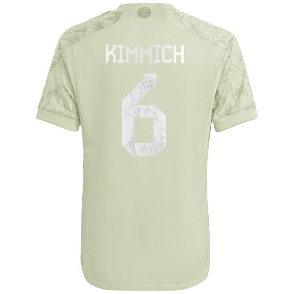 Joshua Kimmich Bayern Munich adidas Youth 2023/24 Oktoberfest Replica Player Jersey - Green/White