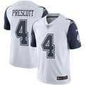 Dak Prescott Nike Dallas Cowboys Color Rush Vapor Limited Jersey - White/Navy