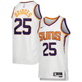 Mikal Bridges Phoenix Suns Nike Unisex Swingman Jersey - Association Edition - White/Purple