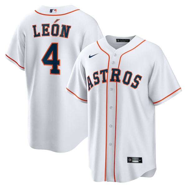 Pedro León Houston Astros Nike Home Replica Jersey - White
