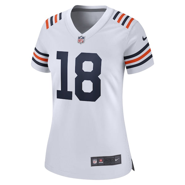 Caleb Williams Chicago Bears Nike Women's 2024 NFL Draft 2nd Alternate Game Player Jersey - White