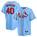 Willson Contreras St. Louis Cardinals Nike Alternate Replica Jersey - Light Blue