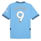 Erling Haaland Manchester City Puma 2024/25 Home Replica Player Jersey - Light Blue