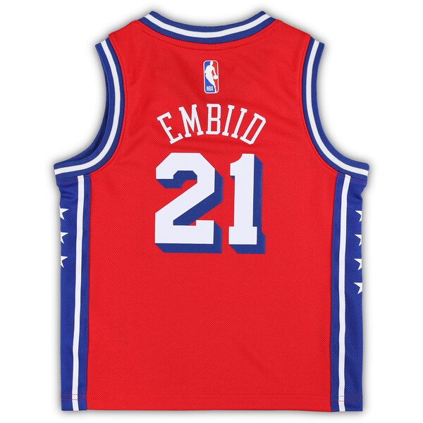 Joel Embiid Philadelphia 76ers Jordan Brand Preschool 2022/23 Replica Jersey - Statement Edition - Red
