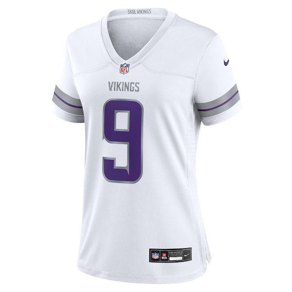 J.J. McCarthy Minnesota Vikings Nike Women's Alternate Game Player Jersey - White