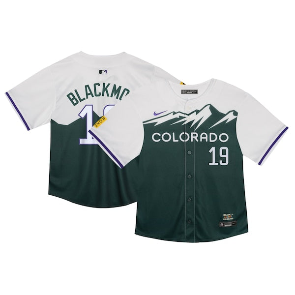Charlie Blackmon Colorado Rockies Nike Toddler City Connect Limited Player Jersey - Green