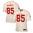 Trey McBride Arizona Cardinals Nike Youth 2025 Rivalries Collection Game Jersey - Natural