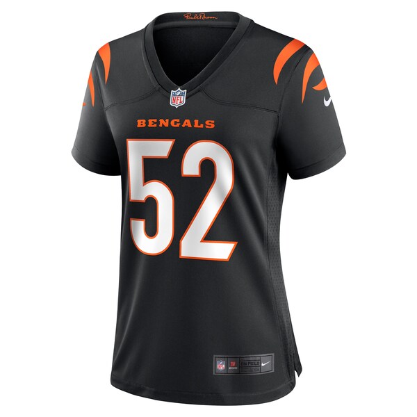 Cedric Johnson Cincinnati Bengals Nike Women's  Game Jersey -  Black