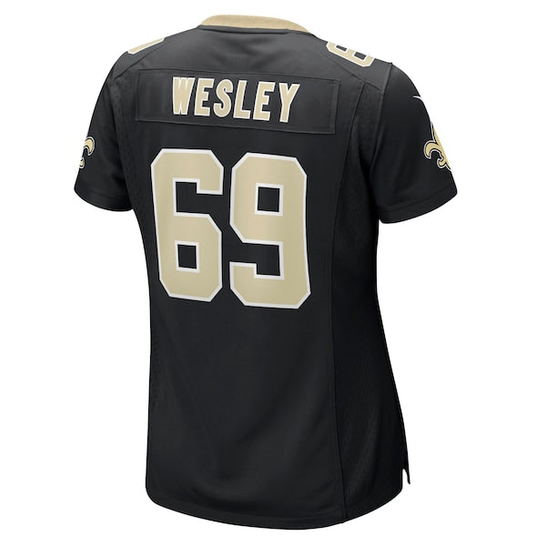 Barry Wesley New Orleans Saints Nike Women's Team Game Jersey -  Black