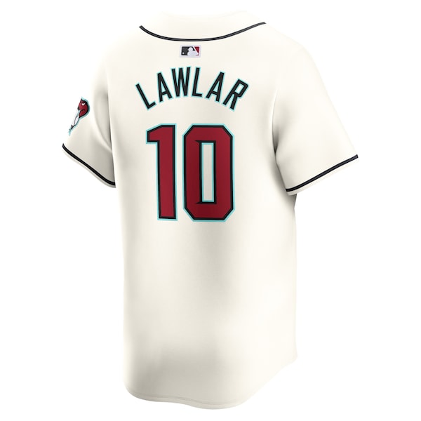 Jordan Lawlar Arizona Diamondbacks Nike Home Limited Player Jersey - White