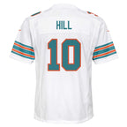 Tyreek Hill Miami Dolphins Nike Youth Alternate Player Game Jersey - White