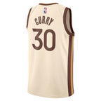 Stephen Curry Golden State Warriors Nike Unisex 2025/26 Swingman Jersey - Tan - City Edition