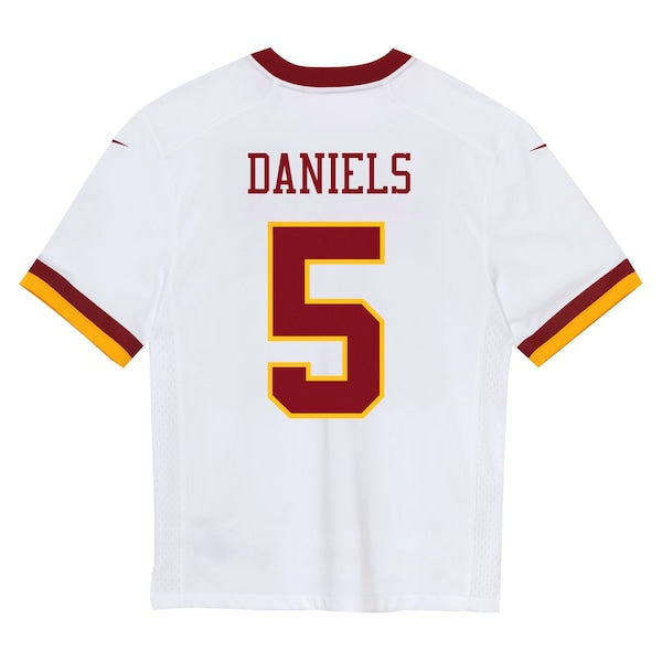 Jayden Daniels Washington Commanders Nike Preschool Game Super Bowl Era Jersey - White