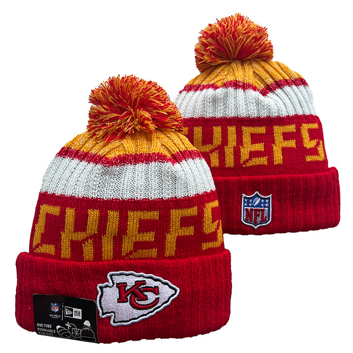 KANSAS CITY CHIEFS KNIT HAT