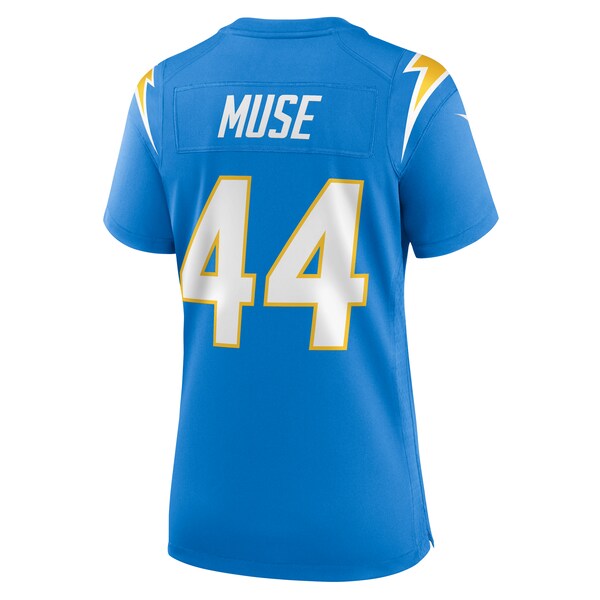 Tanner Muse Los Angeles Chargers Nike Women's Team Game Jersey -  Powder Blue