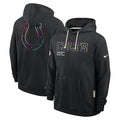 Indianapolis Colts Nike 2025 NFL Crucial Catch Sideline Standard Issue Dri-FIT Hoodie - Black