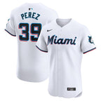 Eury Perez Miami Marlins Nike Home Elite Player Jersey - White
