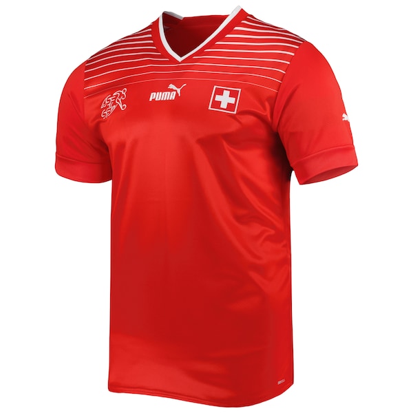 Switzerland National Team Puma 2022/23 Home Replica Jersey - Red