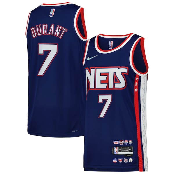 Kevin Durant Brooklyn Nets Nike Swingman Player Jersey - City Edition - Blue/Gray