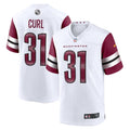 Kamren Curl Washington Commanders Nike Game Jersey - White/Black/Burgundy