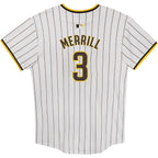Jackson Merrill San Diego Padres Nike Preschool Home Player Game Jersey - White